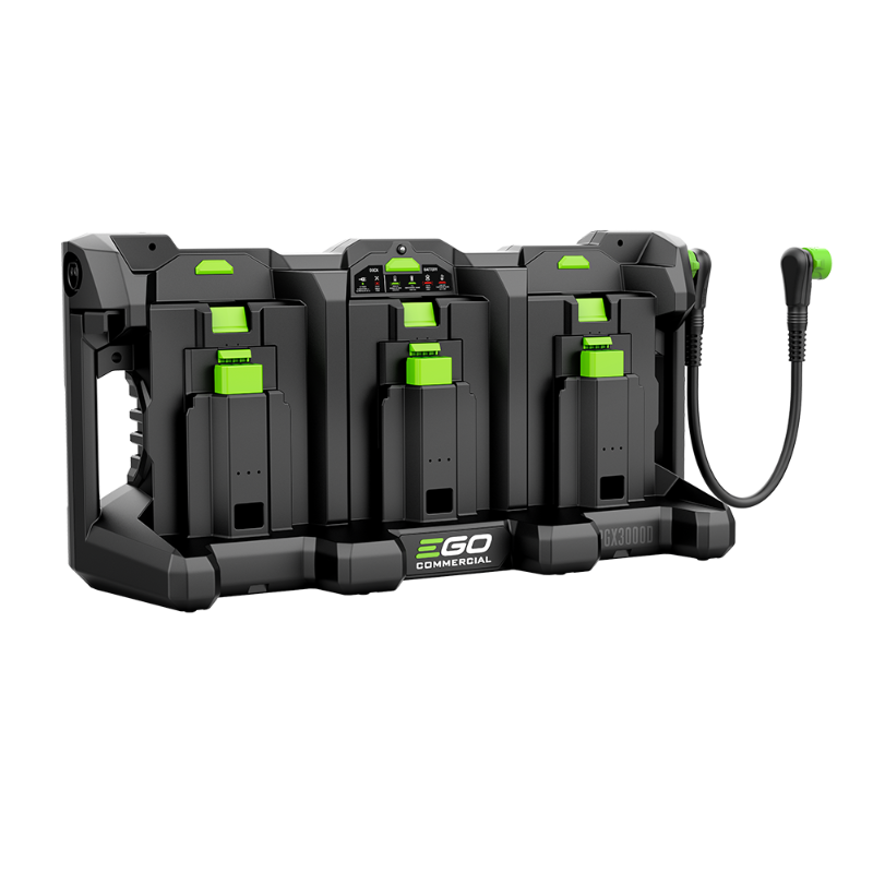 EGO POWER+ PGX™ 56 V Commercial 3‑Port Charging Dock PGX1603E‑H