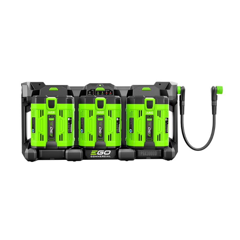 EGO POWER+ PGX™ 56 V Commercial 3‑Port Charging Dock PGX1603E‑H