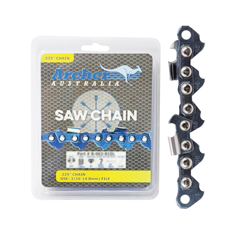 Archer Chain Loop – .325″, .063″, 62DL, Semi Chisel