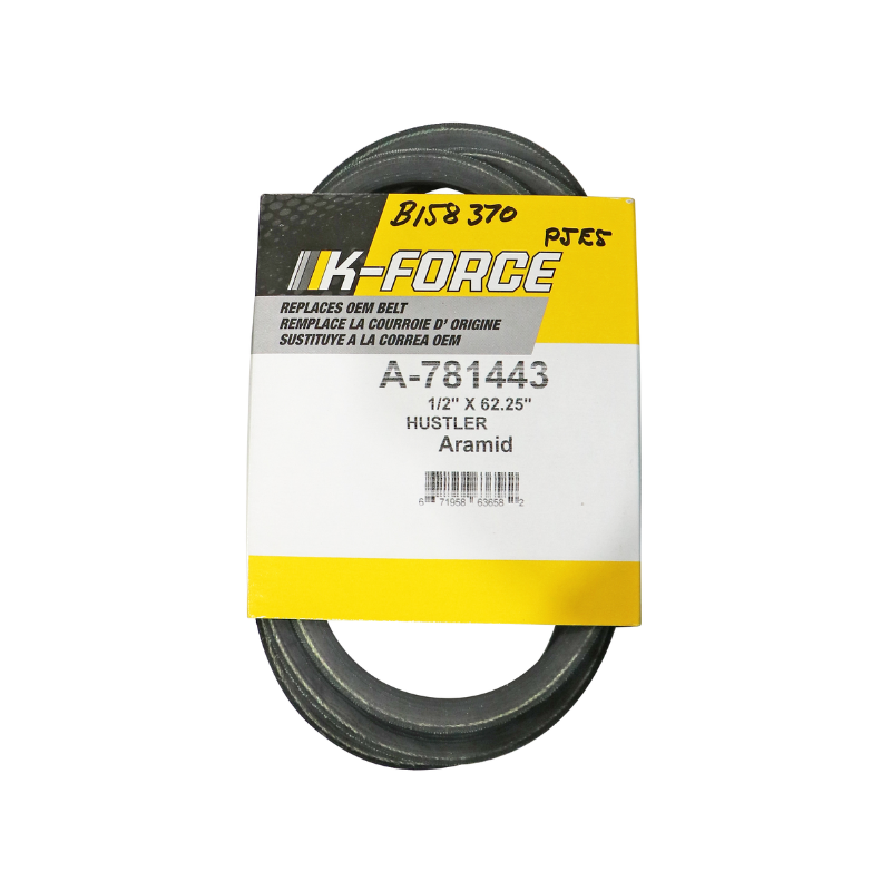 OEM Spec Belt – Hustler – 1/2″ x 60-1/4″ I.D