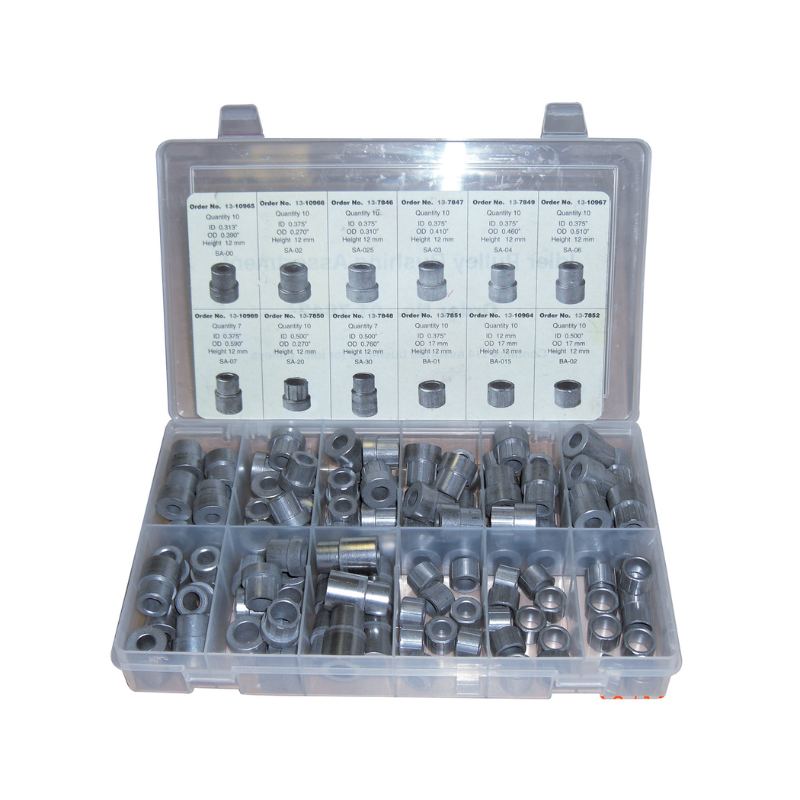 Bushing Assortment – For Idler Pulleys