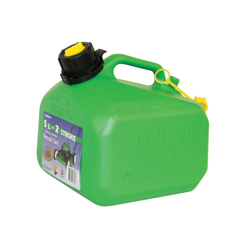 5 Litre Jerry Can - Green Two Stroke