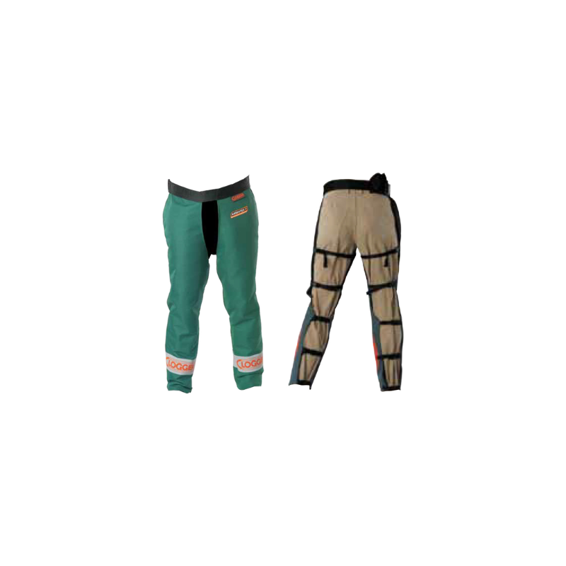 Clogger Defender Pro Chainsaw Chaps - Clipped L