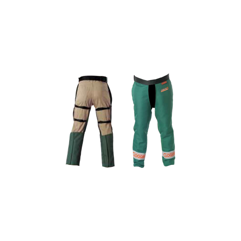 Clogger Defender Pro Chainsaw Chaps – Zipped L