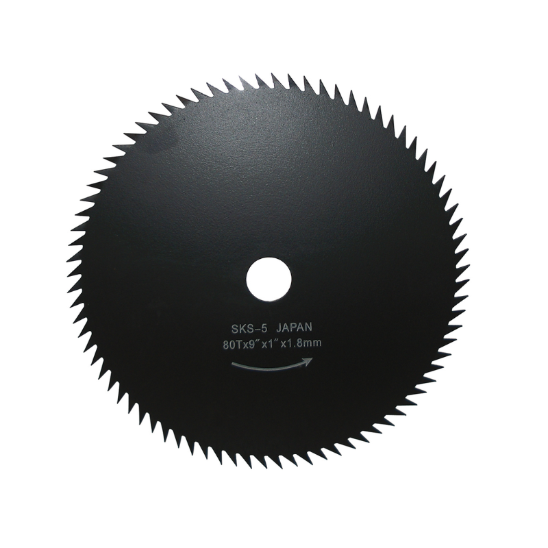 80 Tooth, 9″ Brushcutter Blade, 1″ Bore, 1.8mm Gauge