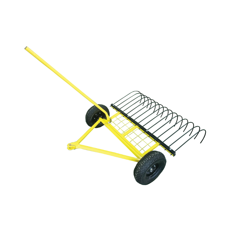 Tow-Behind Stick Rake
