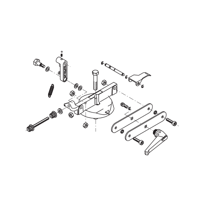 Jak Max Complete Vise Kit Assembly - Suits Sharp Master