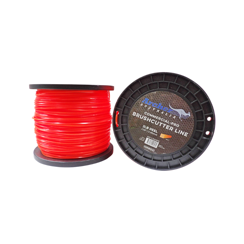 Archer Commercial-Pro Square Nylon Line – 2.70mm/.105″ – 3lb Reel