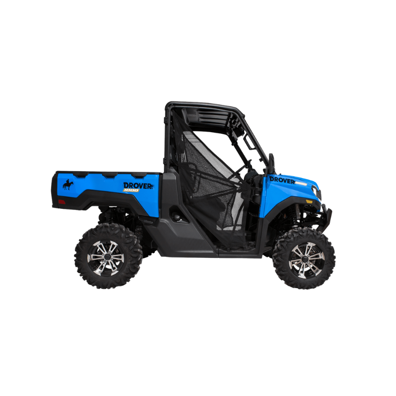 Bushranger Drover UTV Top Of The Range Multi Terrain Work Vehicle With Winch, Windshields & Roof BRUDROVER
