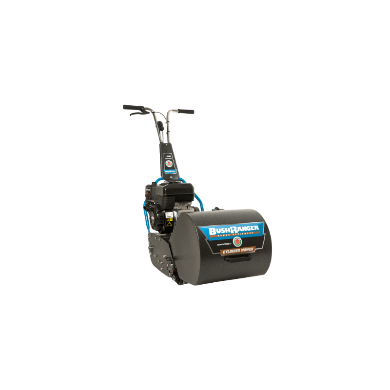 Bushranger Protea 6 Blade HC Rubber, 14" (355 mm) Cut, Cylinder Reel Mower Fitted With A Briggs & Stratton 4 hp Engine BRUSI355