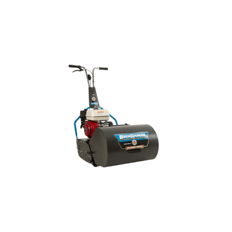 Bushranger Protea  9 Blade HC Rubber, 20" (510 mm) Cut, Cylinder Reel Mower Fitted With a Honda 5 hp Engine BRUSI510