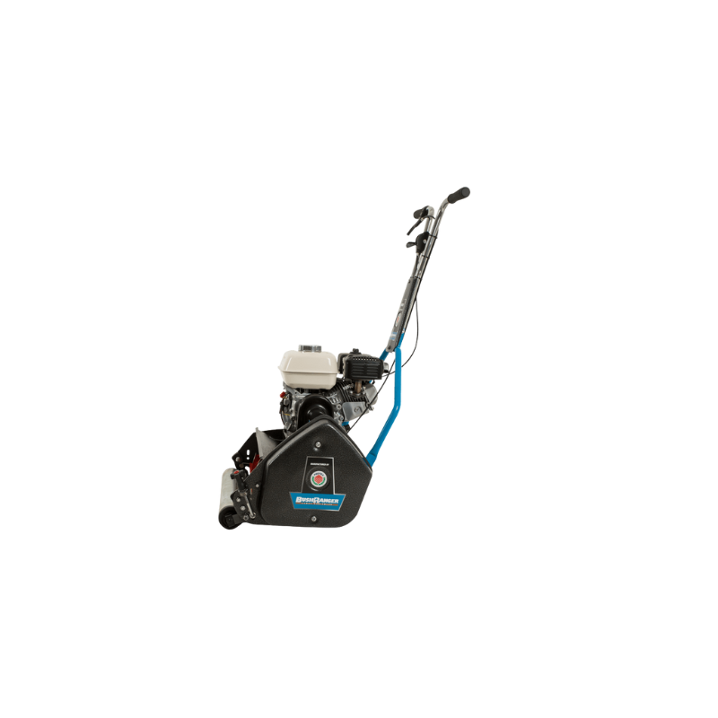Bushranger Protea  9 Blade HC Rubber, 20" (510 mm) Cut, Cylinder Reel Mower Fitted With a Honda 5 hp Engine BRUSI510