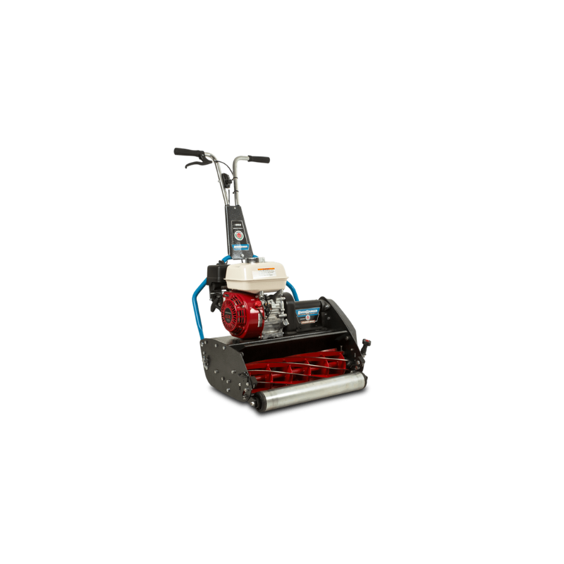 Bushranger Protea  9 Blade HC Rubber, 20" (510 mm) Cut, Cylinder Reel Mower Fitted With a Honda 5 hp Engine BRUSI510