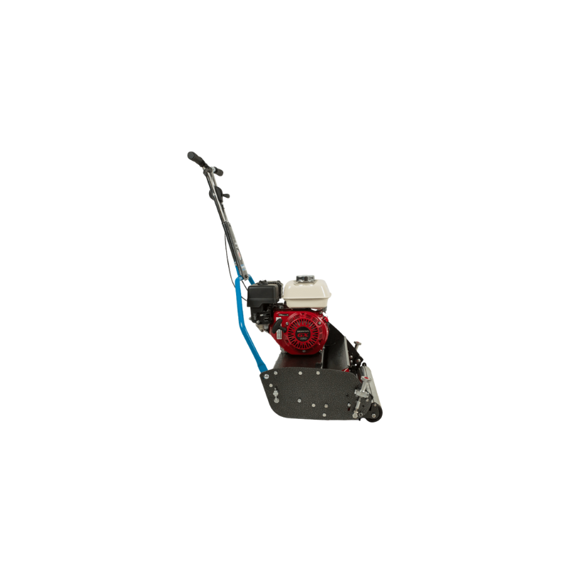 Bushranger Protea 9 Blade Low Cut Smooth, 25" (630 mm) Cut, Greens Cylinder Reel Mower Fitted With a Honda 5 hp Engine and Click Adjusters BRUSI630GC