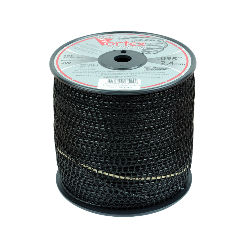 Desert Vortex 2.4mm .095 x 208m Spool Trimmer Line BRT6498
