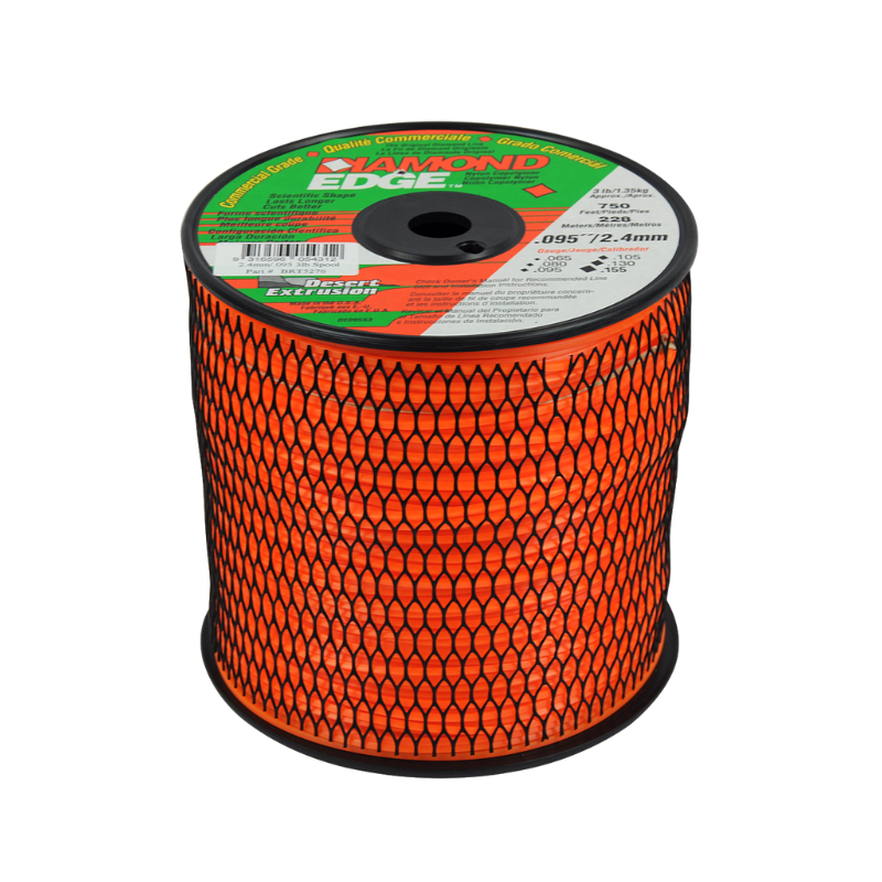 Diamond Edge 2.4 mm Square Trimmer Line 228 m BRT5276