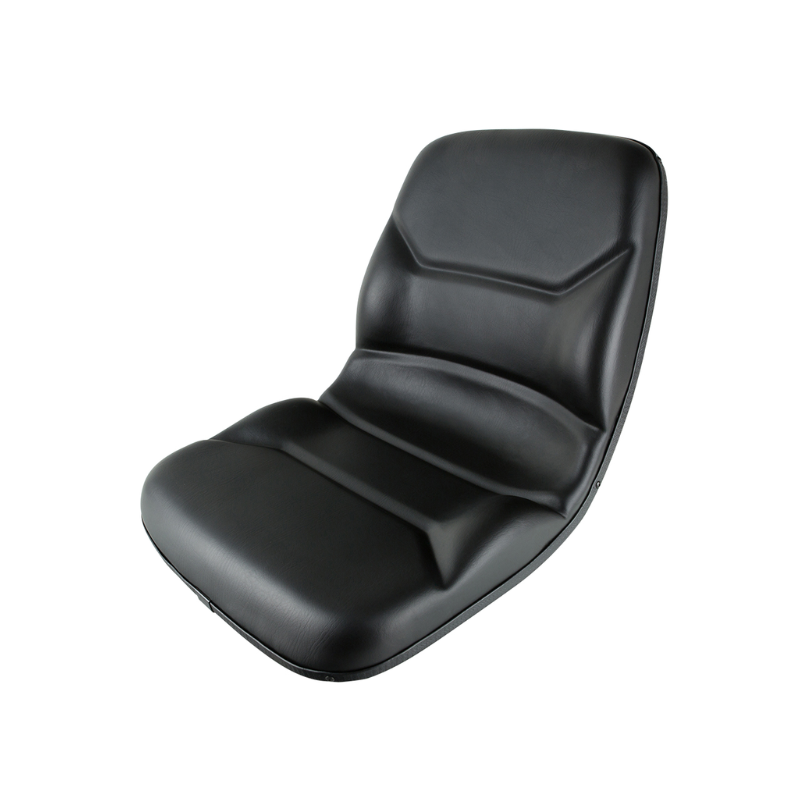 Multi-Fit High Back Ride-On Mower Seat Black 495 mm H × 545 mm D × 470 mm W – Fits John Deere, Toro & Various SEA8127