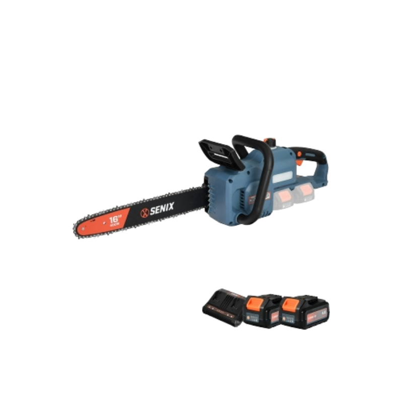 SENIX 36V Brushless 40cm Rear Handle Chainsaw Kit CSX2-M2-EU