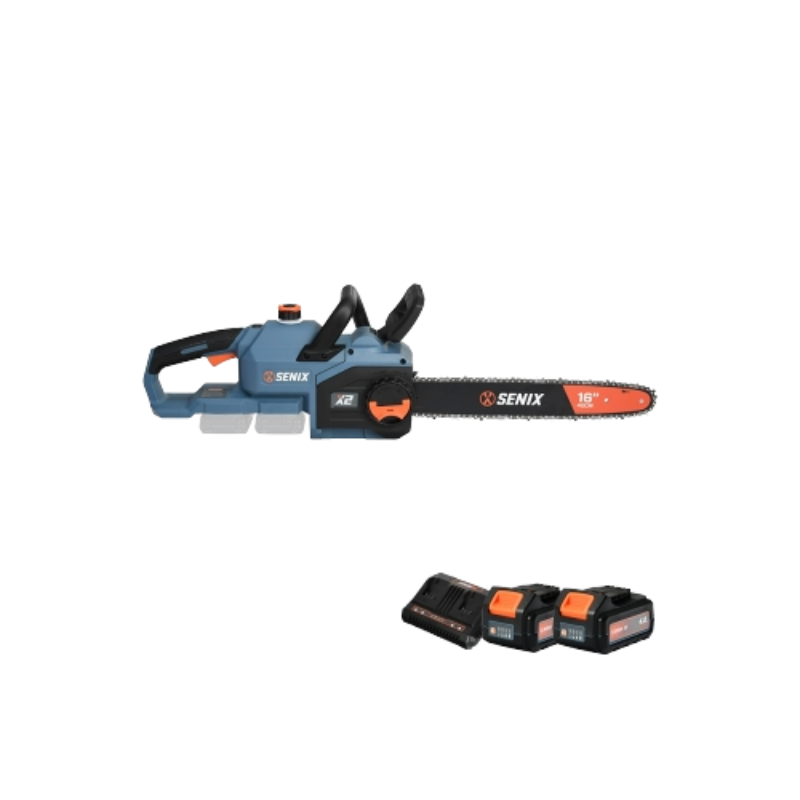 SENIX 36V Brushless 40cm Rear Handle Chainsaw Kit CSX2-M2-EU