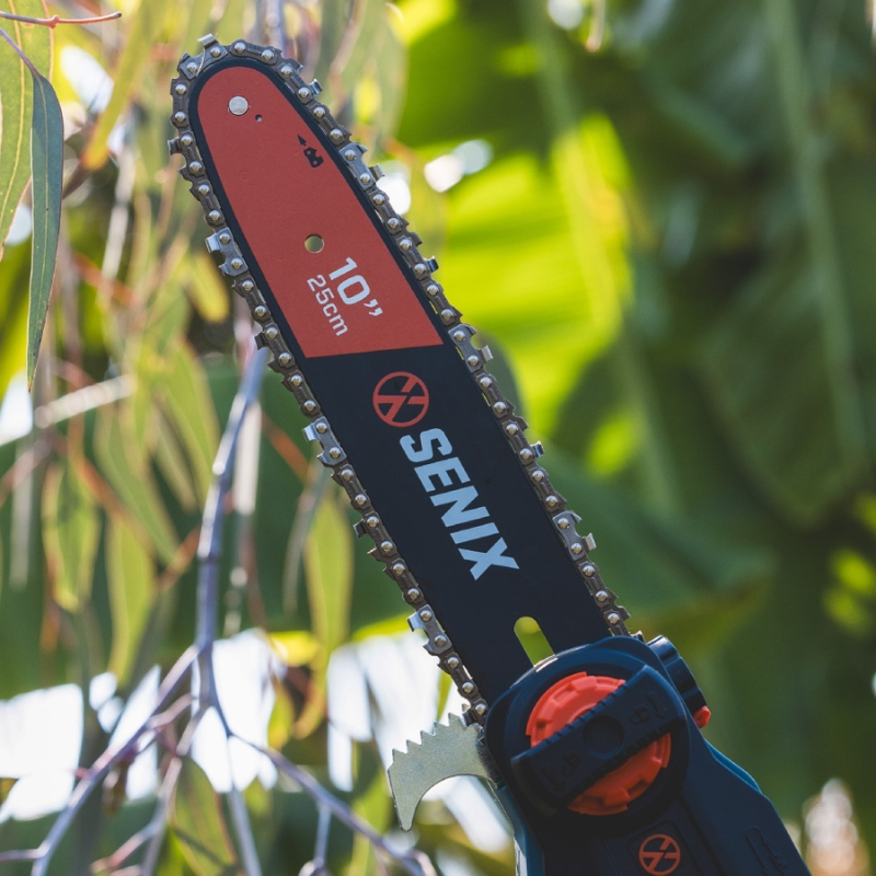 SENIX X2 18V 25cm (10 Inch) Pole Saw Kit CSPX2-M-EU