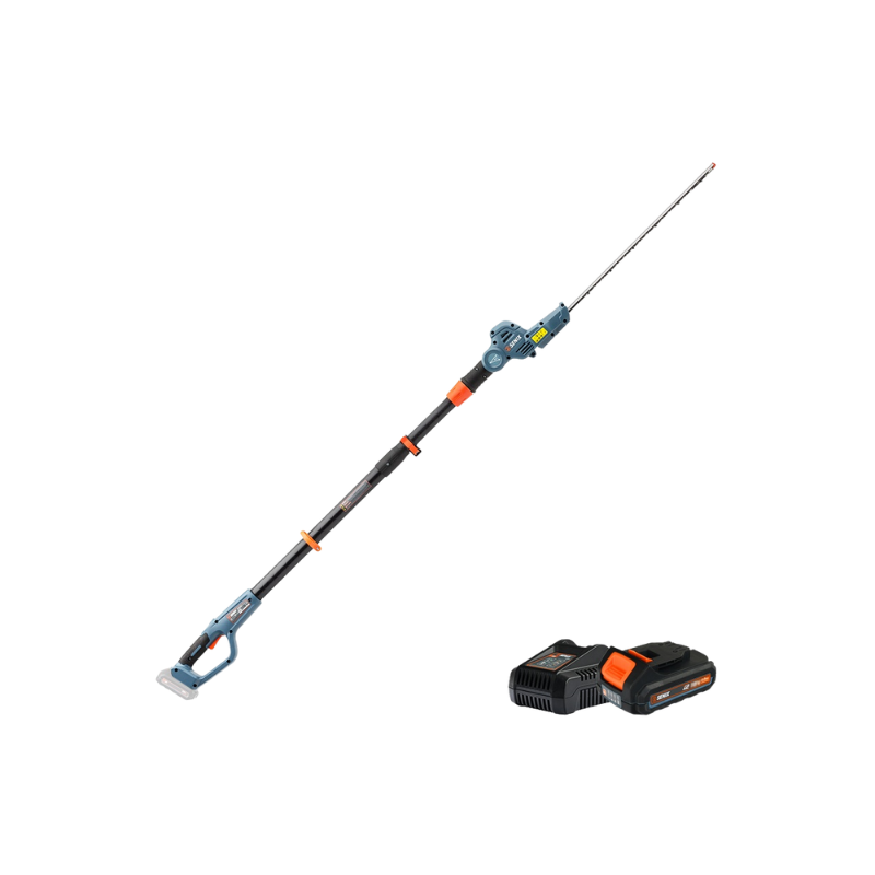SENIX X2 18V 45cm (18") Pole Hedge Trimmer Kit HTPX2-M-EU