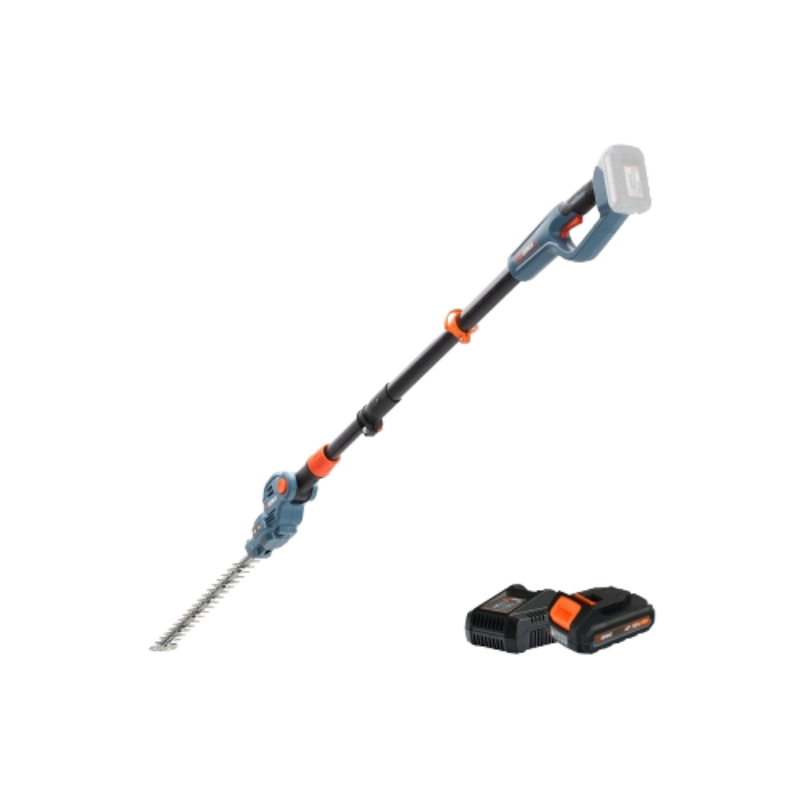SENIX X2 18V 45cm (18") Pole Hedge Trimmer Kit HTPX2-M-EU