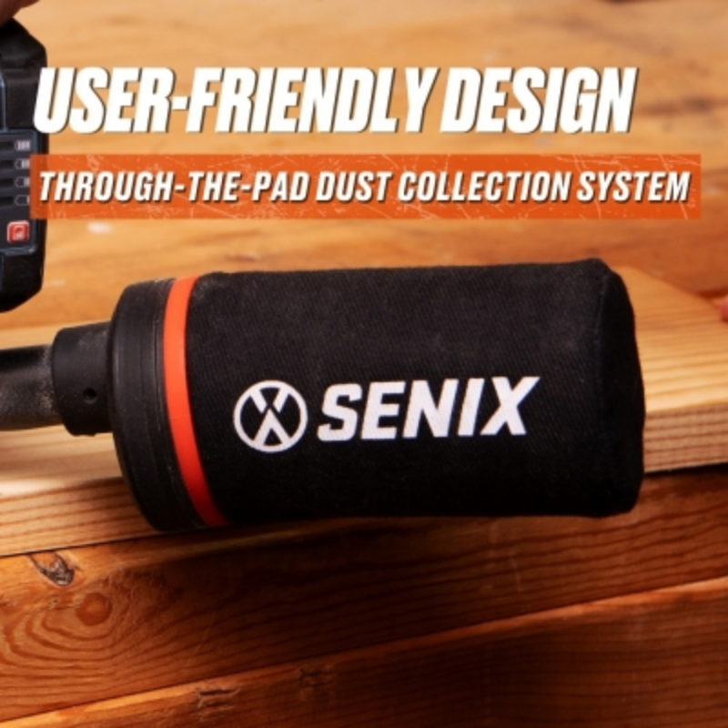 SENIX X2 18V Brushless 125mm Random Orbital Sander Skin PSX2-M1-EU-0