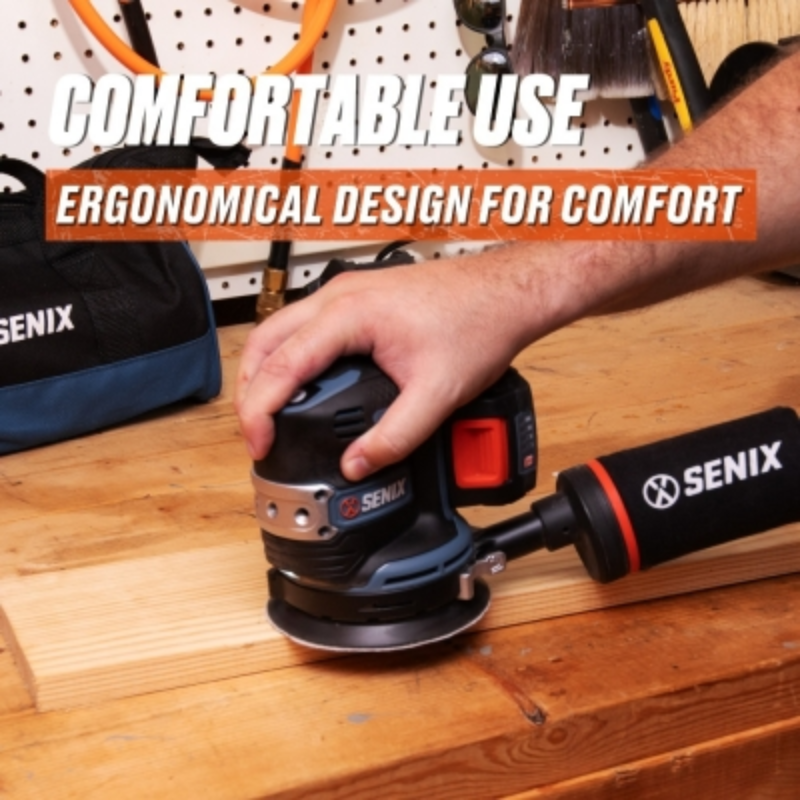 SENIX X2 18V Brushless 125mm Random Orbital Sander Skin PSX2-M1-EU-0