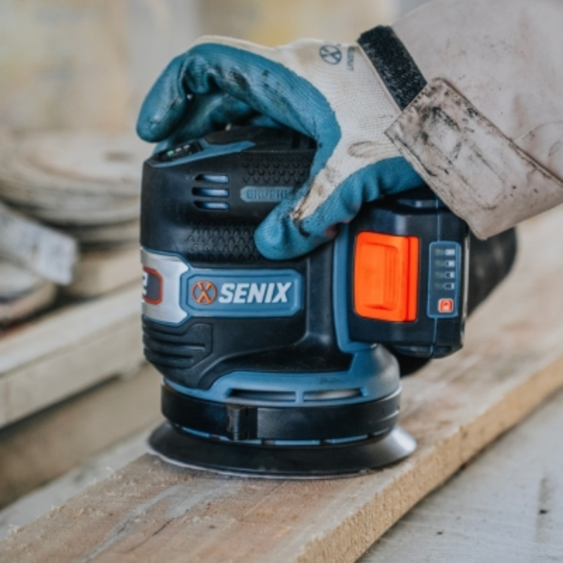 SENIX X2 18V Brushless 125mm Random Orbital Sander Skin PSX2-M1-EU-0