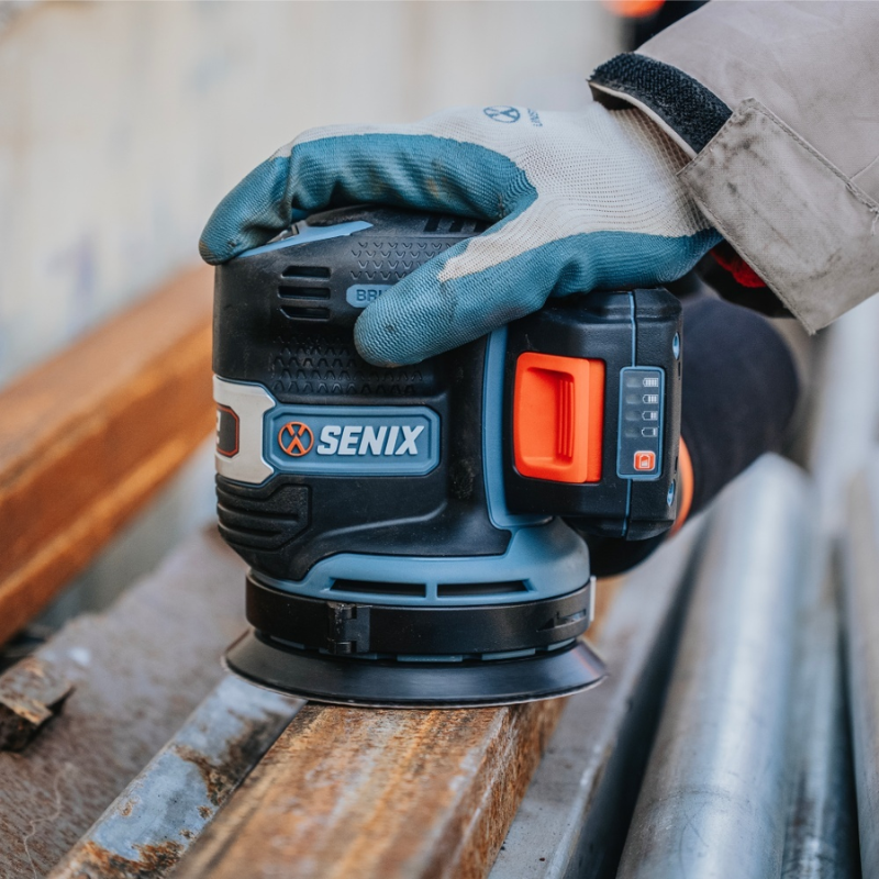 SENIX X2 18V Brushless 125mm Random Orbital Sander Skin PSX2-M1-EU-0