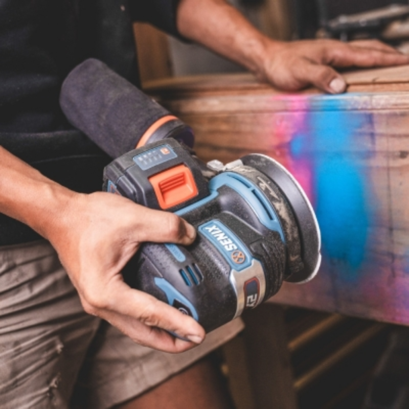 SENIX X2 18V Brushless 125mm Random Orbital Sander Skin PSX2-M1-EU-0