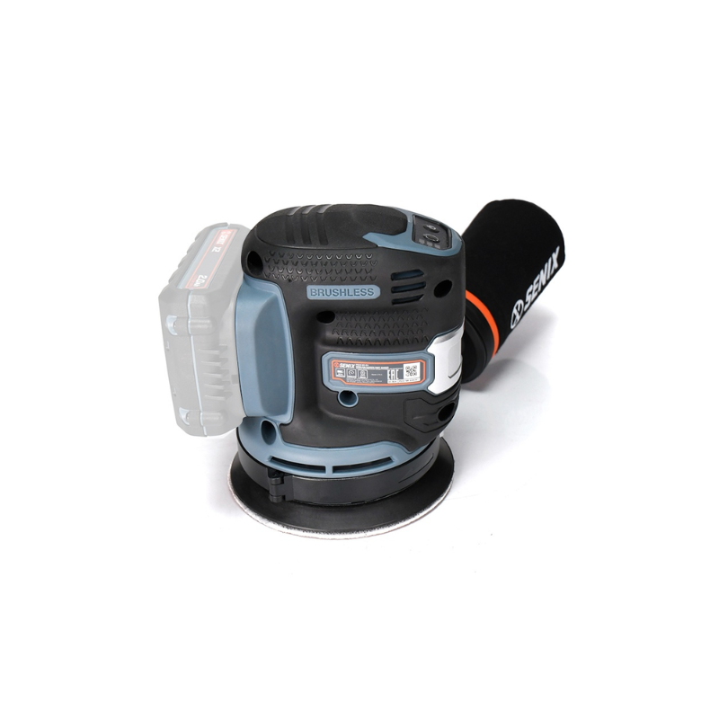SENIX X2 18V Brushless 125mm Random Orbital Sander Skin PSX2-M1-EU-0