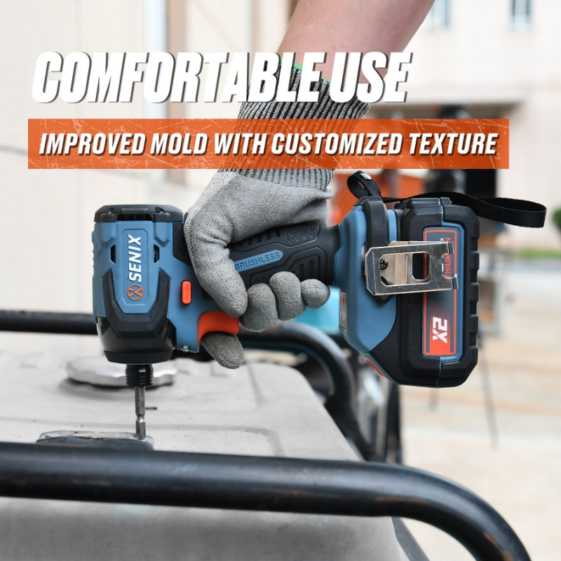 SENIX X2 18V Brushless 180Nm Impact Driver Kit PDIX2-M2-EU