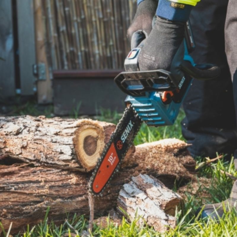 SENIX X2 18V Brushless 25cm Top Handle Chainsaw Kit CSX2-M1-EU