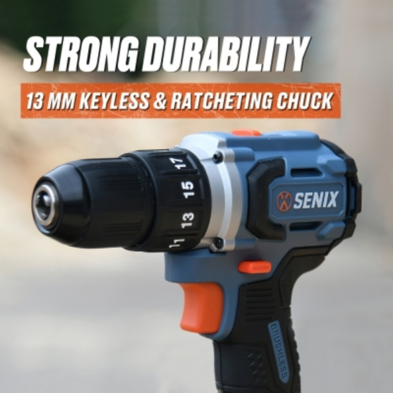 SENIX X2 18V Brushless 60Nm Drill Driver Skin Only PDDX2-M2-EU-0