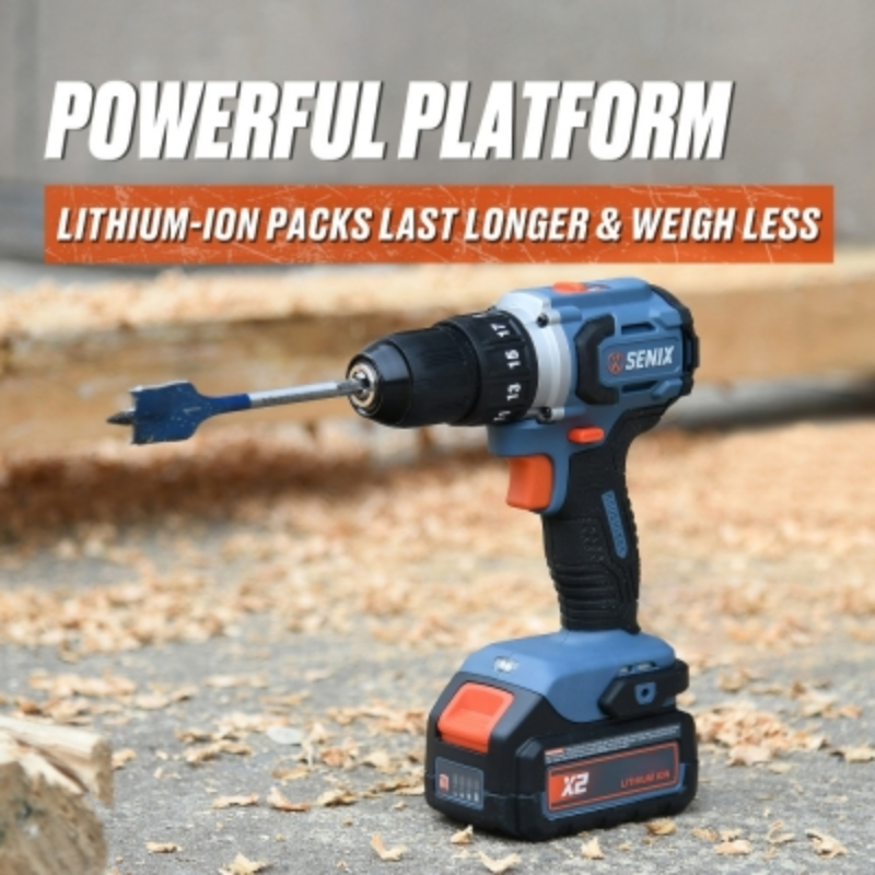 SENIX X2 18V Brushless 60Nm Drill Driver Skin Only PDDX2-M2-EU-0