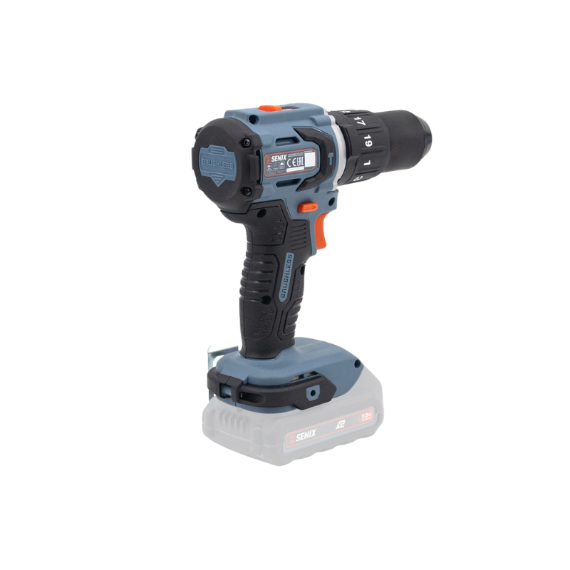 SENIX X2 18V Brushless 60Nm Hammer Drill Skin PDHX2-M2-EU-0