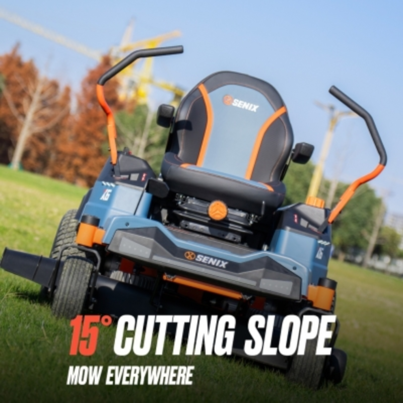 SENIX X6 60V 107cm (42") Zero Turn HYBRID Ride-On Mower ZTRX6-H-EU