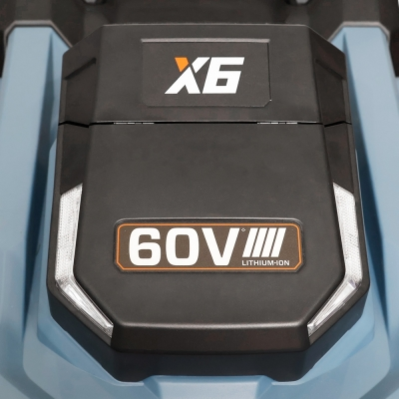 SENIX X6 60V Brushless 53cm (21") Self-Propelled Lawn Mower Kit LPSX6-H-EU