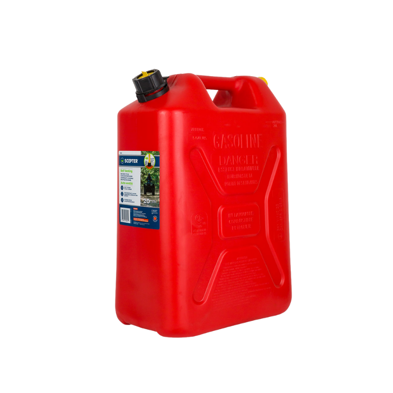 Scepter 20 Litre Plastic Jerry Can Red FUE5628
