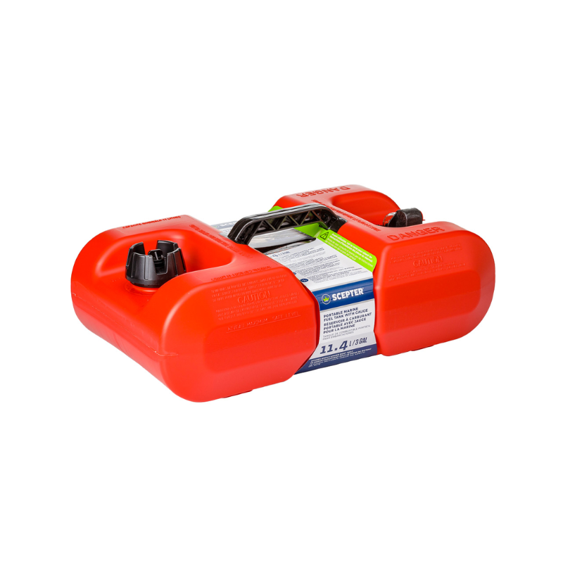 Scepter Marine 11.4L Low Profile Underseat Portable Fuel Tank FUE8780