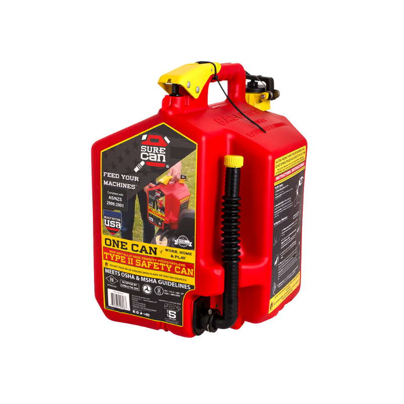 SureCan 18.9 Litre 5 Gallon Safety Fuel Can FUE8680