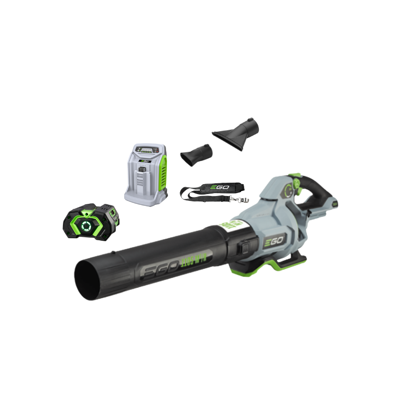 EGO Power+ 56 V 1105 m³/h Cordless Brushless Blower Combo Kit 5.0Ah Lithium Ion Battery Included LB6504E