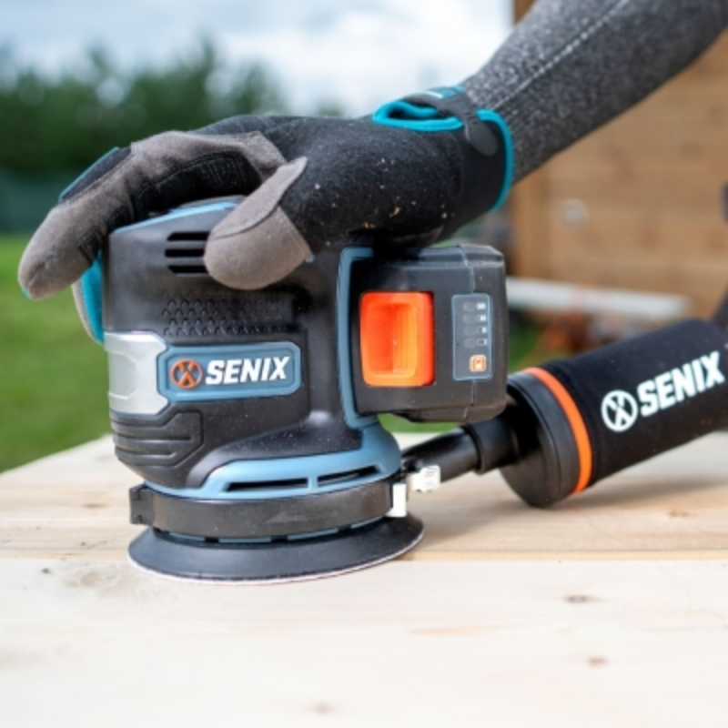 SENIX X2 18V Brushless 125mm Random Orbital Sander Skin PSX2-M1-EU-0